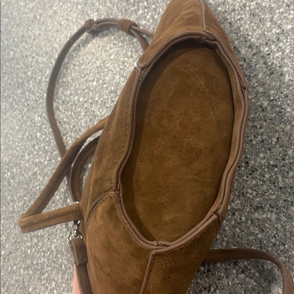 ZARA brown purse with adjustable detachable shoulder strap - Picture 5 of 7